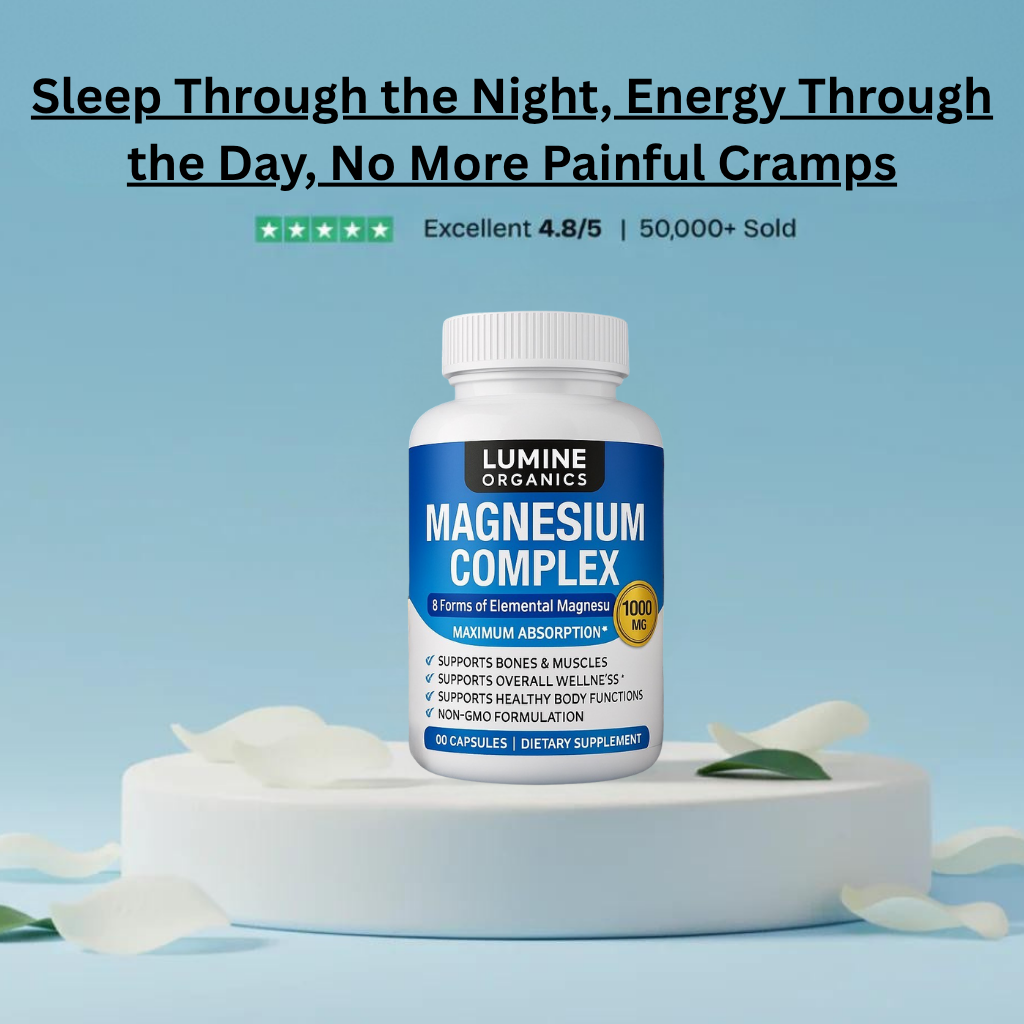 Magnesium Complex 8:1 - Aging Vitality Support lumineorganics.com